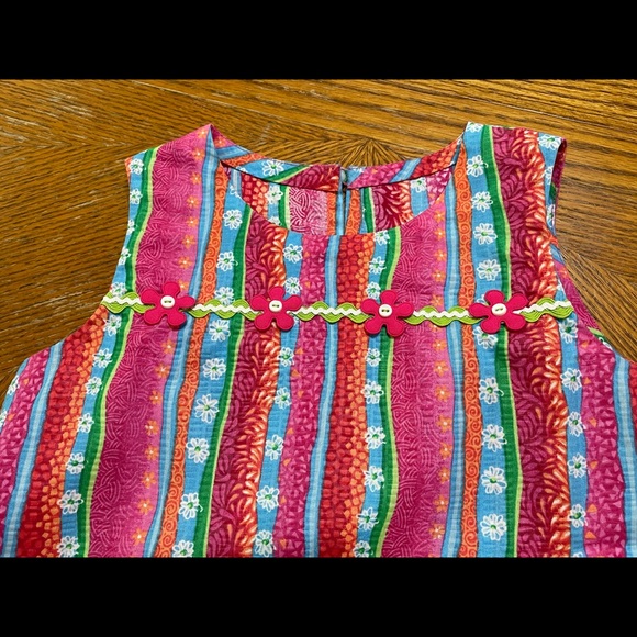 Girls Striped Top & Pants Set, Size 4 - Picture 3 of 5